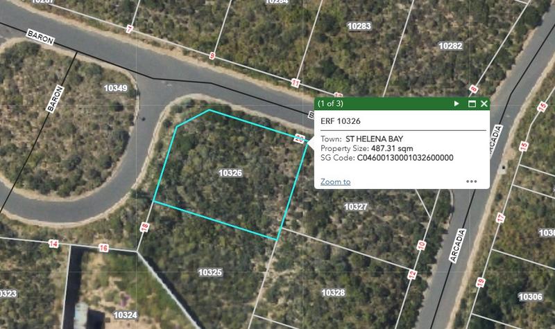 0 Bedroom Property for Sale in Steenbergs Cove Western Cape